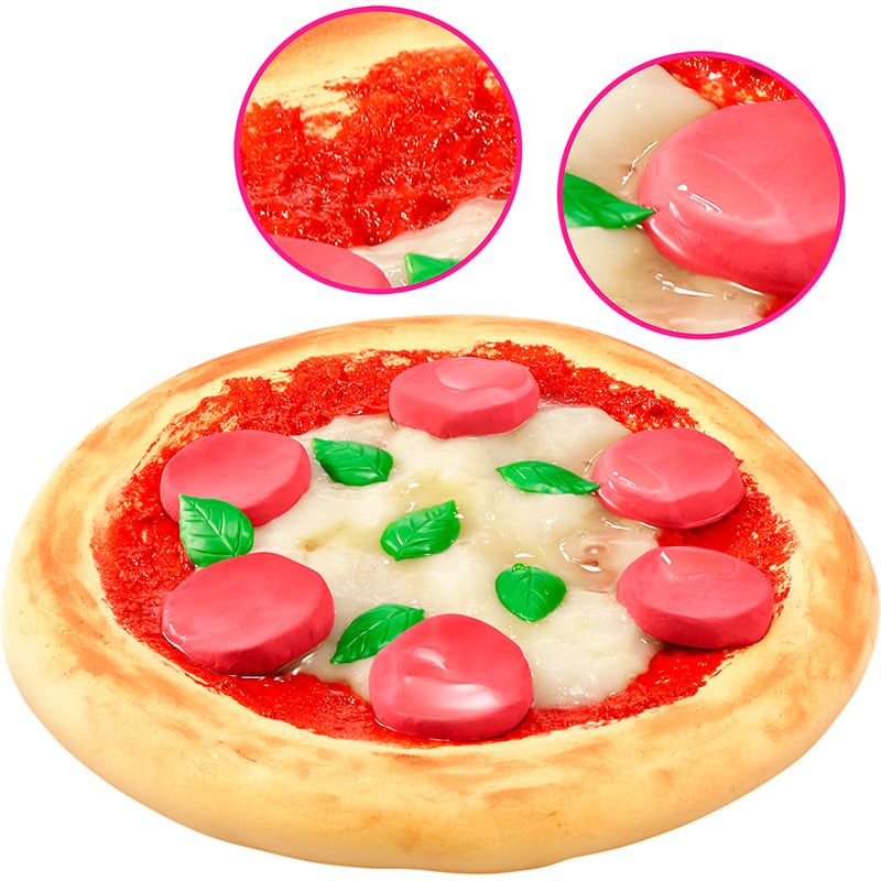 Игровой набор SLIME MART Shopping Basket Пицца (15905B) Лепка слайм