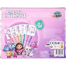 Набір для творчості GABBY'S DOLLHOUSE Спрей-ручки з трафаретами (GD23364)