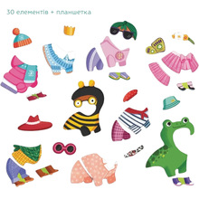 Магнитная игра DODO Одевалка Забавные псы (200278)