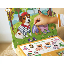 Магнитная игра DODO Одевалка Забавные псы (200278)