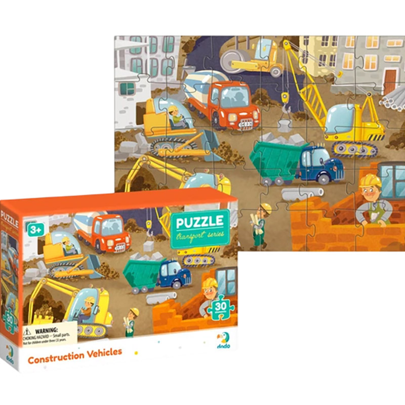Пазл DODO На стройплощадке 30 эл. (300373) Для кого универсально