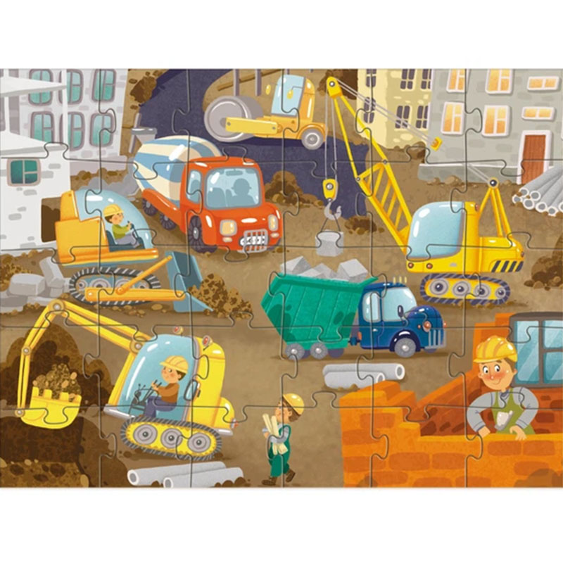 Пазл DODO На стройплощадке 30 эл. (300373) Возраст от 3 лет