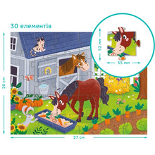 Пазл DODO Обід для конячки 30 ел. (300684)