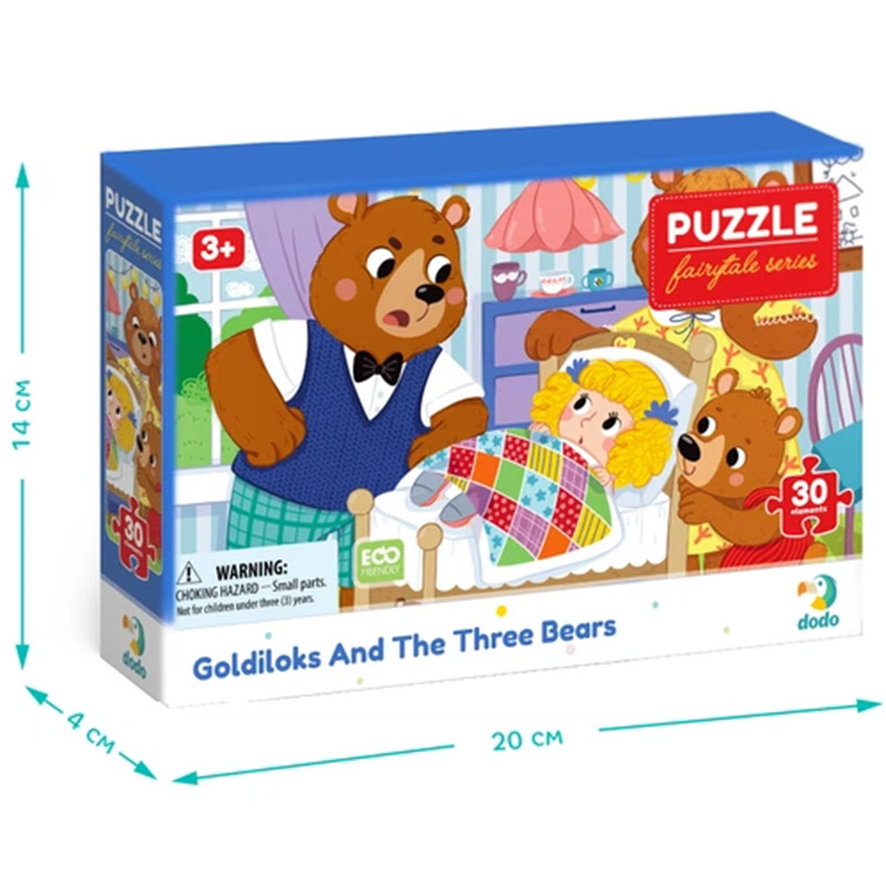 Пазл DODO Три медведя 30 эл. (300696) Тематика пазла животные