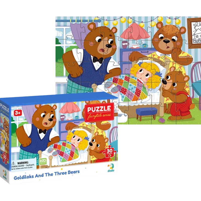Пазл DODO Три медведя 30 эл. (300696) Для кого универсально