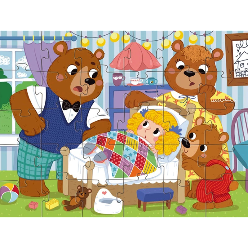 Пазл DODO Три медведя 30 эл. (300696) Возраст от 3 лет