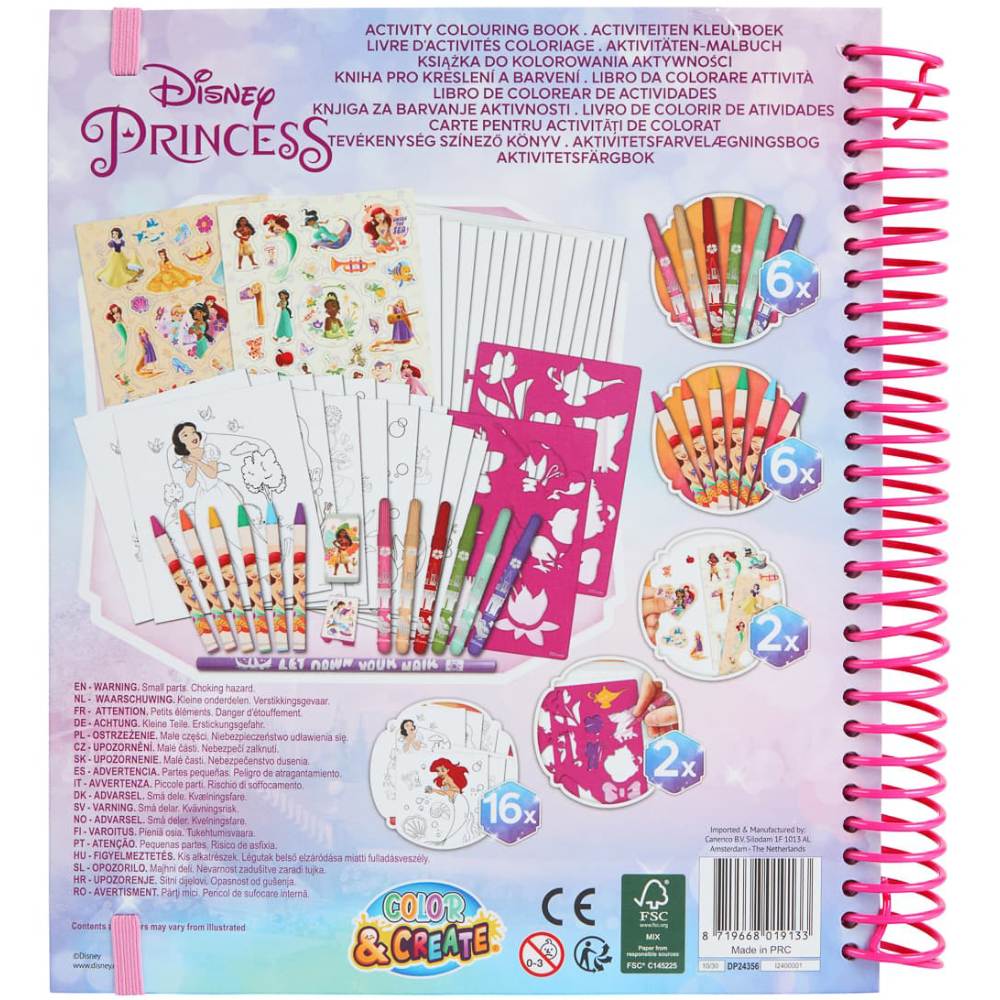 Набор DISNEY Princess Активити (DP24356) Возраст от 3 лет