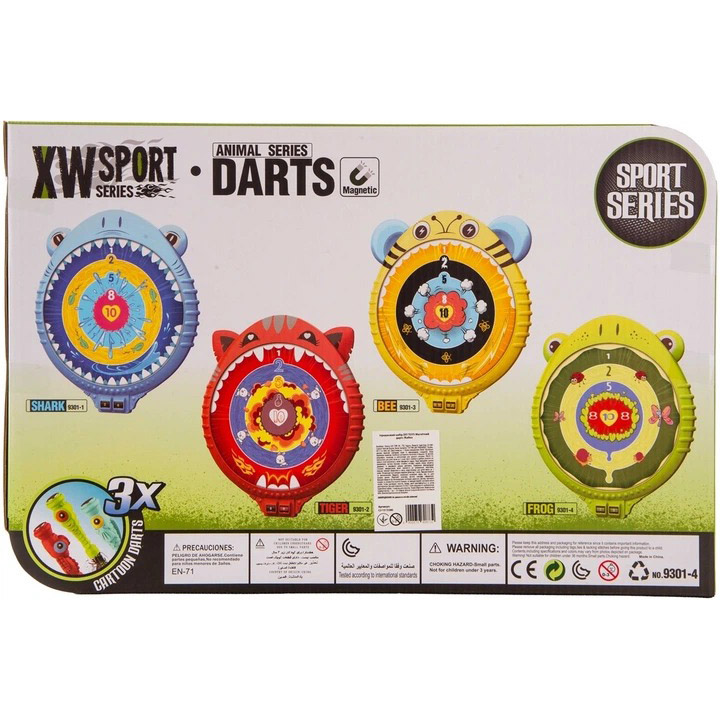 Зовнішній вигляд Гра DIY TOYS Магнітний дартс Жабка CJ-1515380