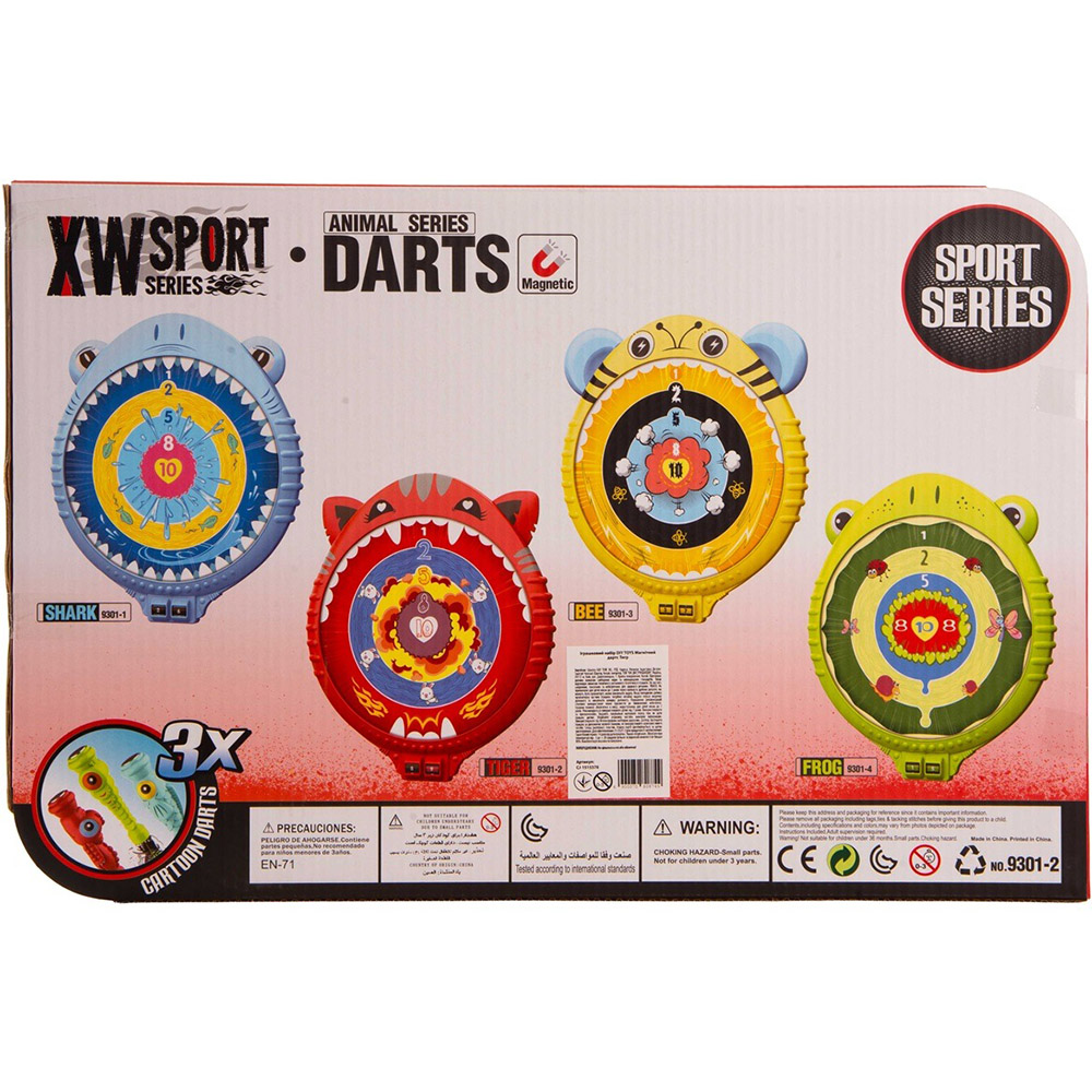Замовити Гра DIY TOYS Магнітний дартс Тигр CJ-1515378