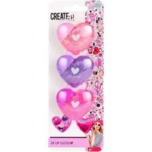 Набір бальзамів для губ CREATE IT! Love Серця 3 шт (84596)