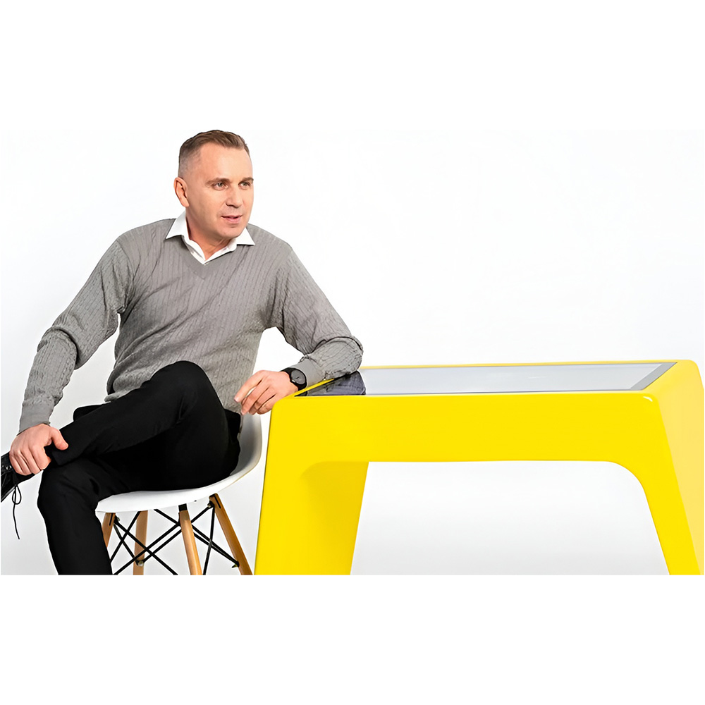 Інтерактивний стіл INTBOARD ZABAVA 32" 2.0 UF Yellow (10567081) Колір жовтий