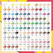 Акрилові маркери ARRTX AACM-05120A 120 кольорів