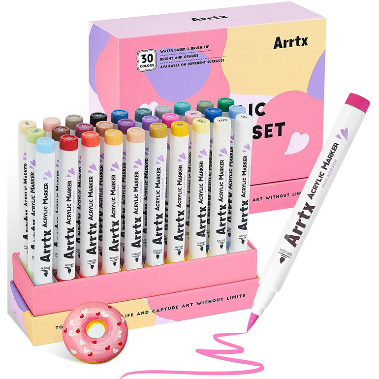 Акрилові маркери ARRTX 30D 30 кольорів (LC304417)