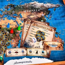 Настольная игра STRATEG Вокруг света (30110)