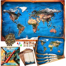 Настольная игра STRATEG Вокруг света (30110)