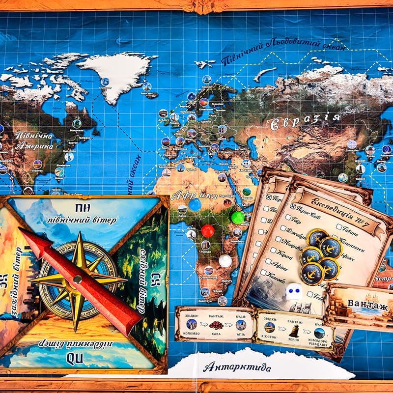 Настольная игра STRATEG Вокруг света (30110) Для кого универсально