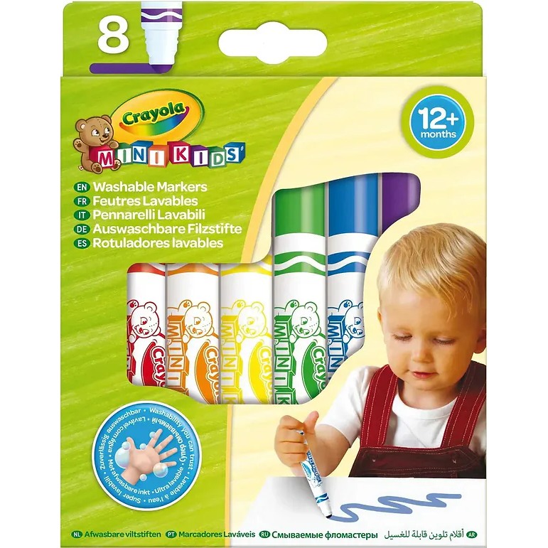 Набір фломастерів CRAYOLA Mini Kids 8 шт (8324)