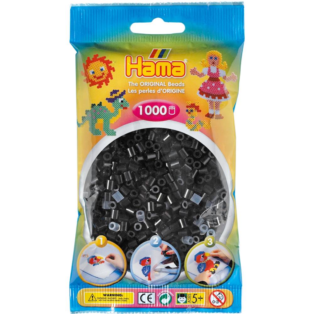 Термомозаїка HAMA Midi 5+ 1000шт Black (207-18)