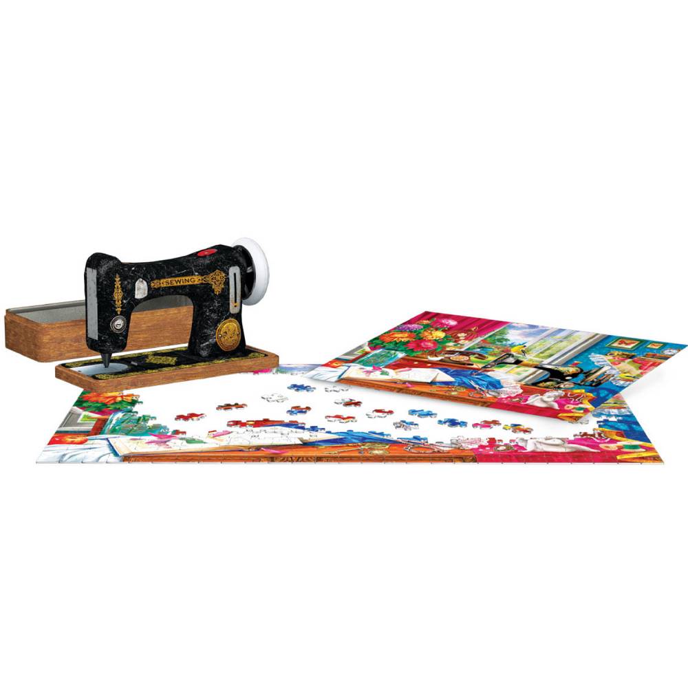 Пазл EUROGRAPHICS Швейна машинка подарункова коробка 550 ел. (8551-5861) Пазли класичний