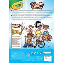 Раскраска CRAYOLA Colours of the World 48 страниц (04-2668)