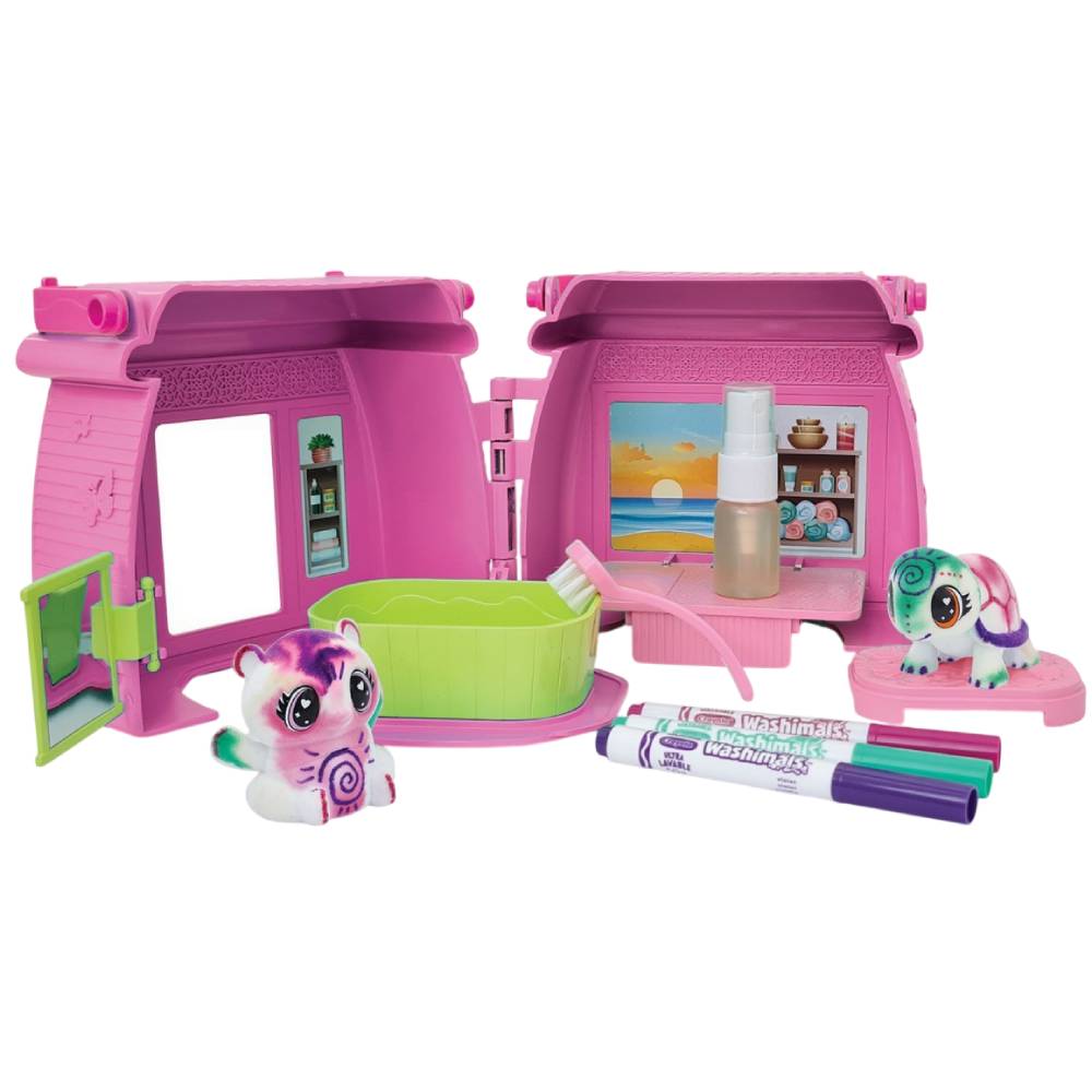 Набор для творчества CRAYOLA Washimals Спа салон (74-7475) Для кого для девочек