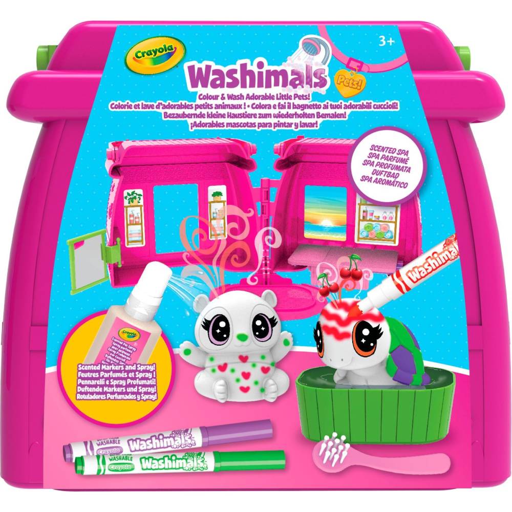 Набор для творчества CRAYOLA Washimals Спа салон (74-7475)