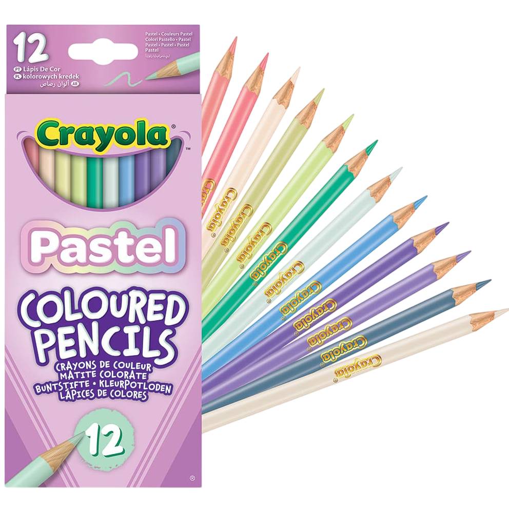Набір олівців CRAYOLA Пастельні 12 шт (68-3366)
