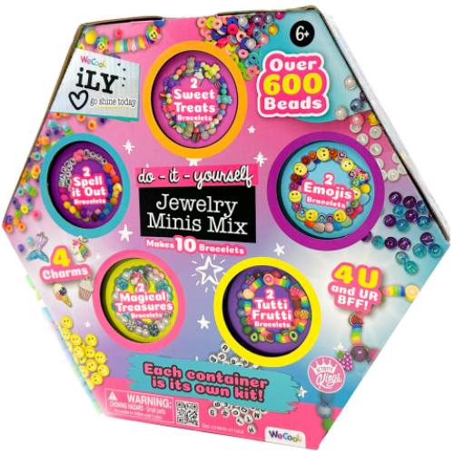 Набір для творчості WeCool Виготовлення браслетів Яскравий мікс (112819)