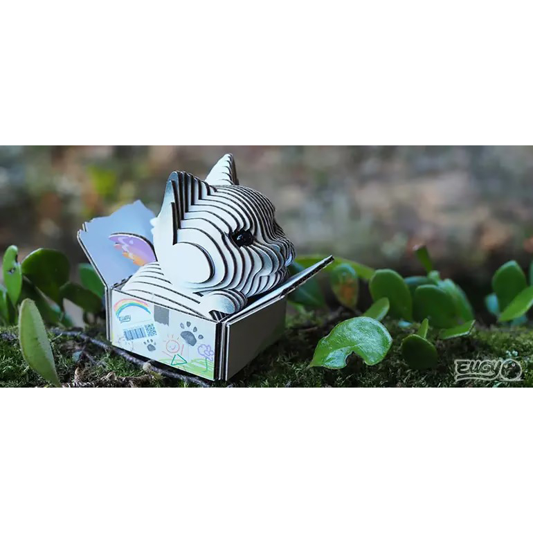 3D пазл EUGY Зоопарк Кошеня сіамське (XEG-088) Тематика пазла тварини