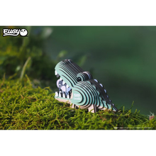 3D пазл EUGY Зоопарк Крокодил (XEG-029)