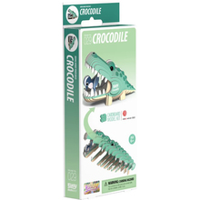 3D пазл EUGY Зоопарк Крокодил (XEG-029)