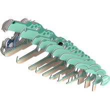 3D пазл EUGY Зоопарк Крокодил (XEG-029)