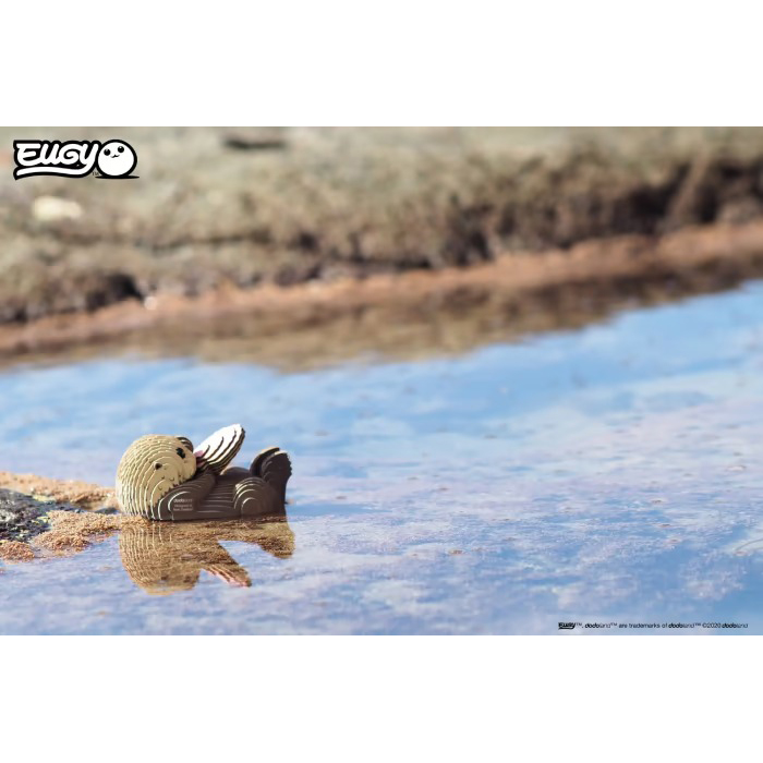 3D пазл EUGY Зоопарк Морська видра (XEG-060) Тематика пазла водний світ