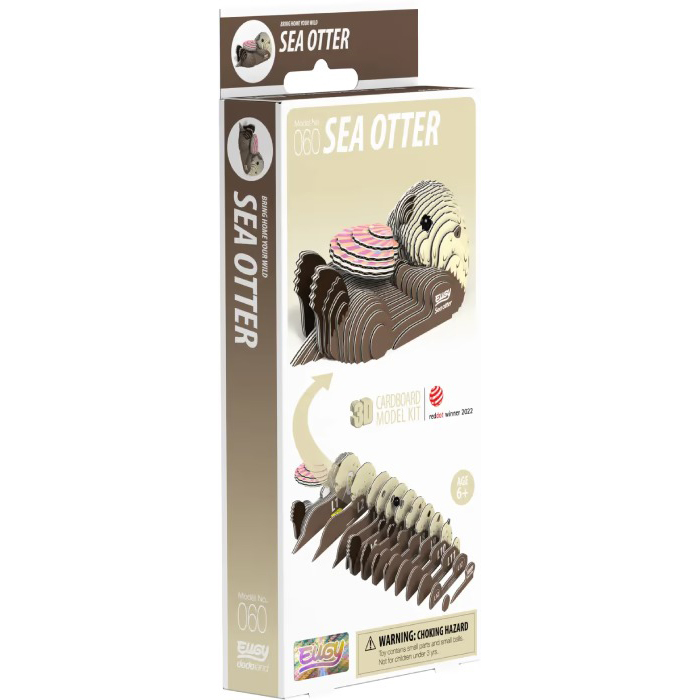 Зображення 3D пазл EUGY Зоопарк Морська видра (XEG-060)