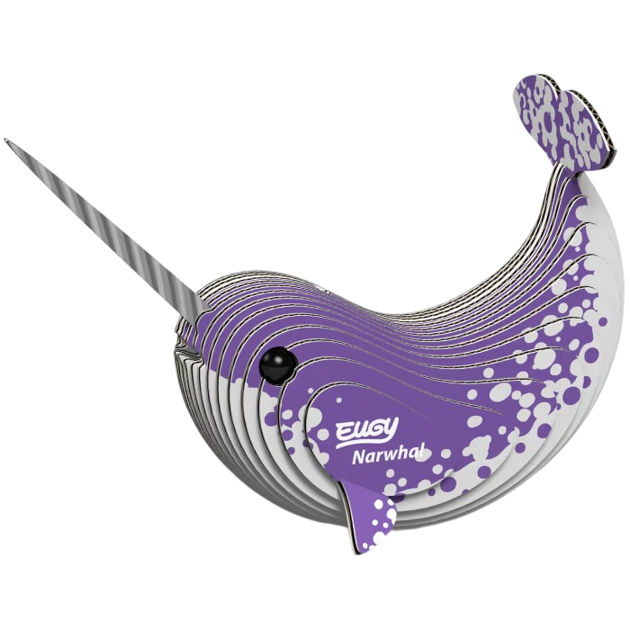 3D пазл EUGY Зоопарк Нарвал (XEG-033)