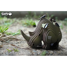 3D пазл EUGY Зоопарк Носоріг (XEG-076)