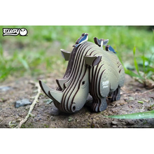 3D пазл EUGY Зоопарк Носоріг (XEG-076)