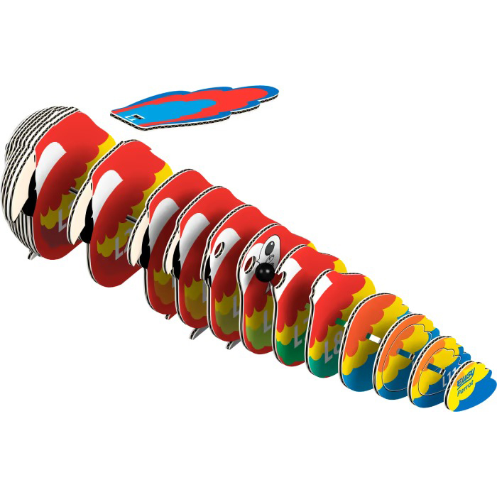 3D пазл EUGY Зоопарк Папуга Ара (XEG-023) Для кого універсально