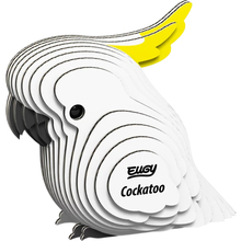 3D пазл EUGY Зоопарк Папуга Какаду (XEG-028)