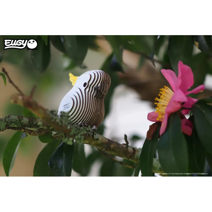 Зовнішній вигляд 3D пазл EUGY Зоопарк Папуга Какаду (XEG-028)