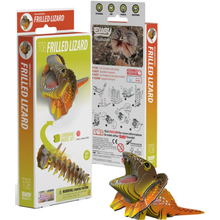 3D пазл EUGY Зоопарк Плащеносна ящірка (XEG-108)