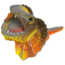 3D пазл EUGY Зоопарк Плащеносна ящірка (XEG-108)