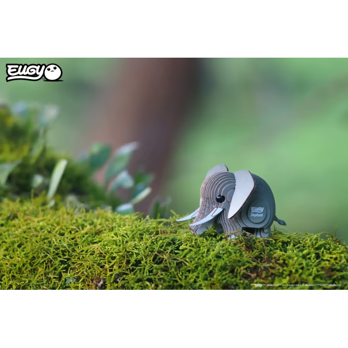 Фото 3D пазл EUGY Зоопарк Слон (XEG-010)