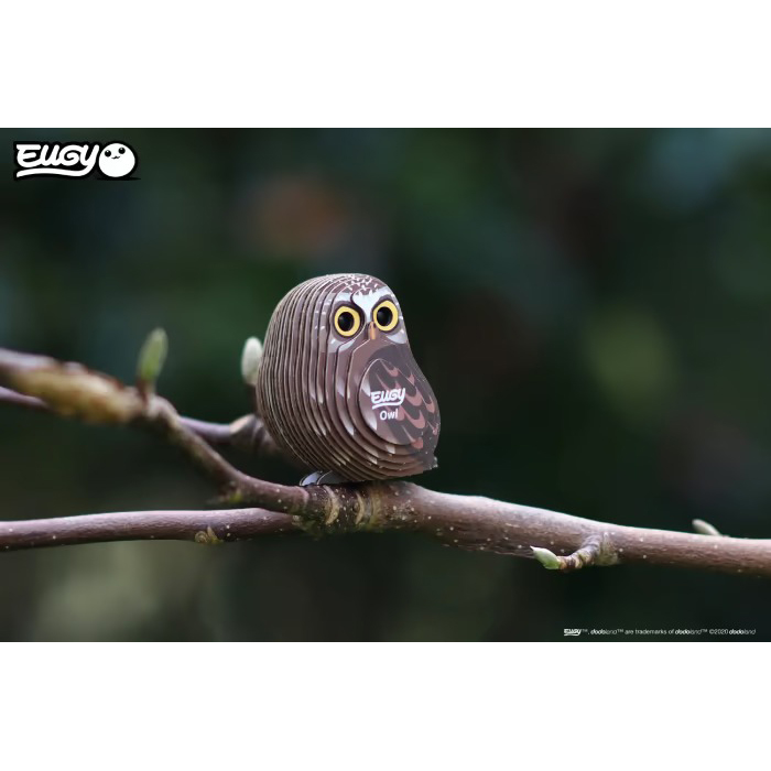 3D пазл EUGY Зоопарк Сова (XEG-044) Тематика пазла тварини
