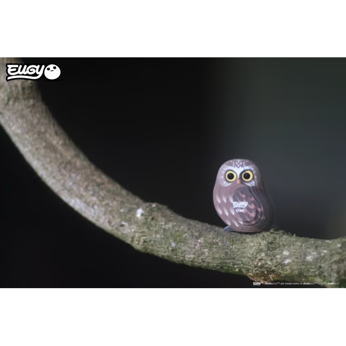 3D пазл EUGY Зоопарк Сова (XEG-044) Пазли тривимірний