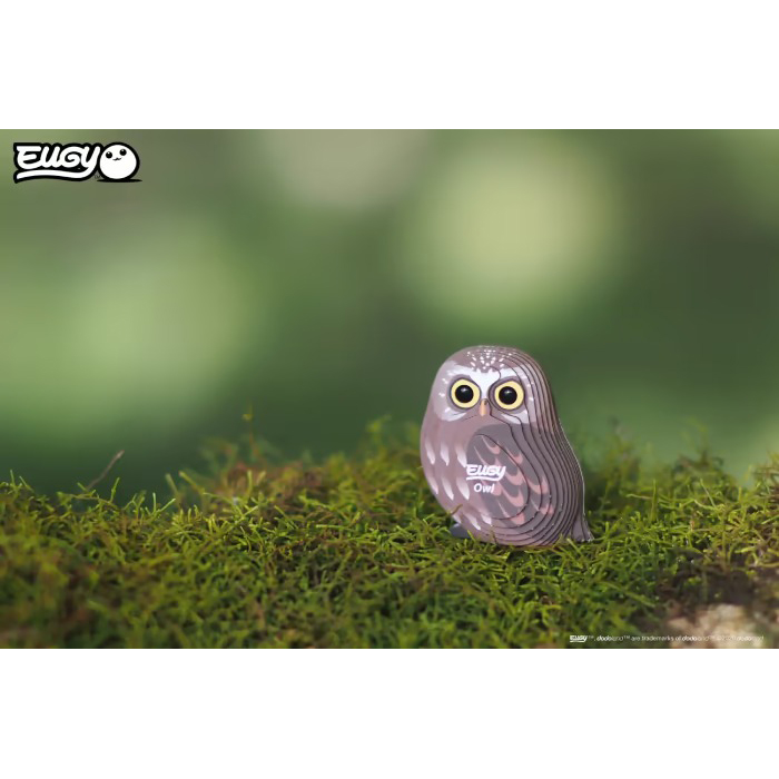 Фото 3D пазл EUGY Зоопарк Сова (XEG-044)