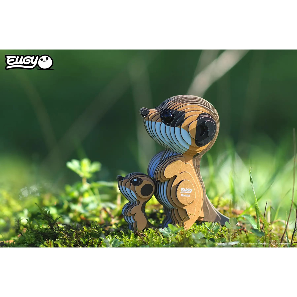 Зовнішній вигляд 3D пазл EUGY Зоопарк Сурікат (XEG-046)