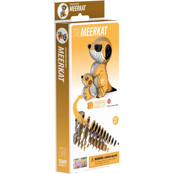 Зображення 3D пазл EUGY Зоопарк Сурікат (XEG-046)