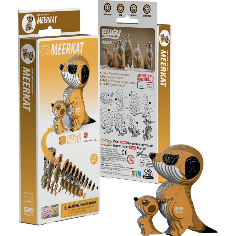 Покупка 3D пазл EUGY Зоопарк Сурікат (XEG-046)