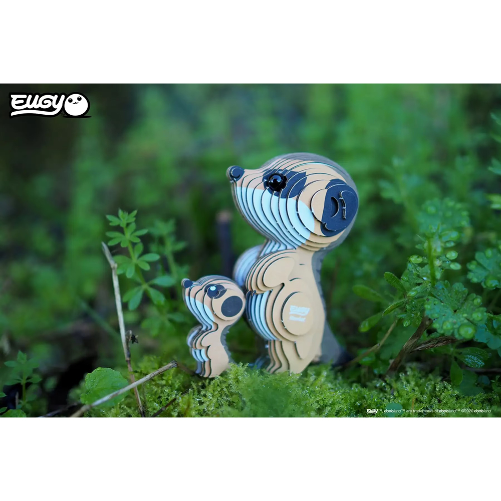 3D пазл EUGY Зоопарк Сурікат (XEG-046) Вік від 6 років